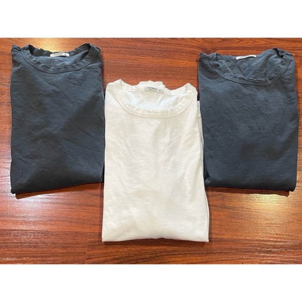 BUCK MASON LOT OF 3 SHIRTS SIZES MEDIUM